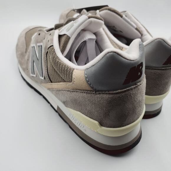 Mens Size 6 New Balance Running Shoes 996 Round Toe Suede Gray Silver U996GR main image 5